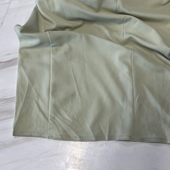 Katie May | Caliente Deep V-Neck Midi Dress Mint Green Bridesmaid Wedding M - Picture 12 of 16